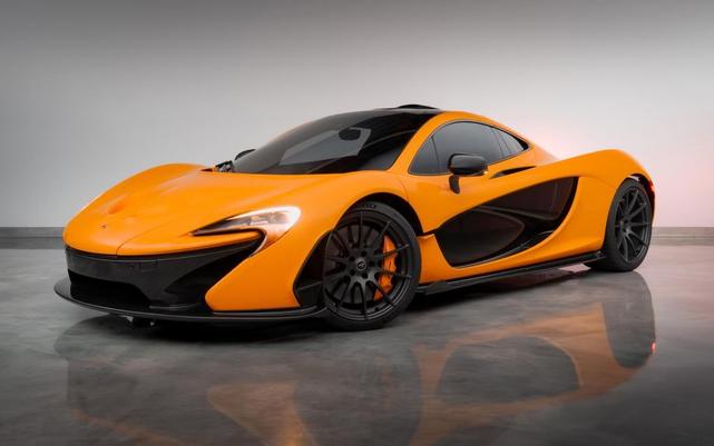Photo of 2014 McLaren Orange McLaren P1
