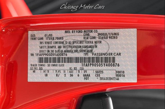 Photo of 2005 Mark IV Red Clearcoat Ford GT
