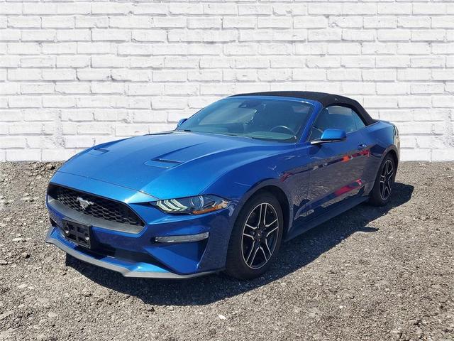 Photo of 2022 Blue Metallic Ford Mustang