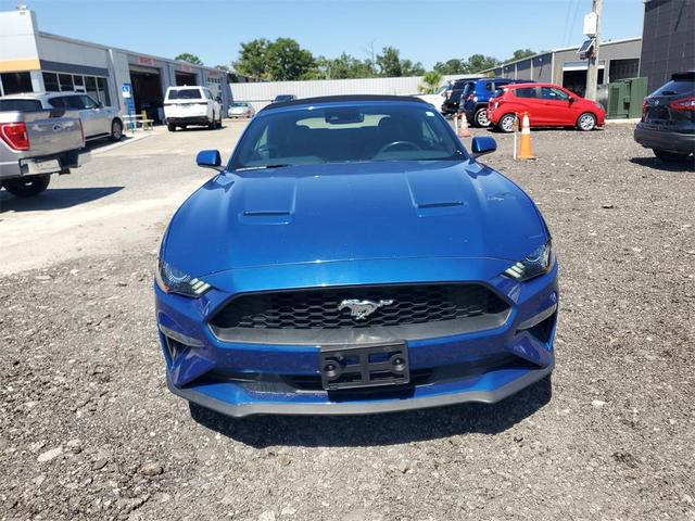 Photo of 2022 Blue Metallic Ford Mustang