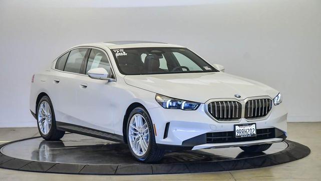 Photo of 2025 Mineral White Metallic BMW 530