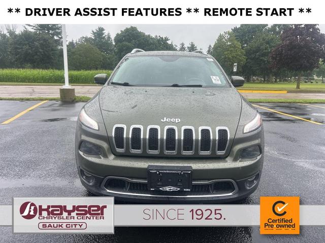 Photo of 2018 Olive Green Pearlcoat Jeep Cherokee