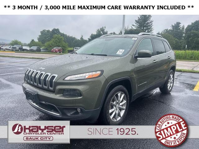 Photo of 2018 Olive Green Pearlcoat Jeep Cherokee