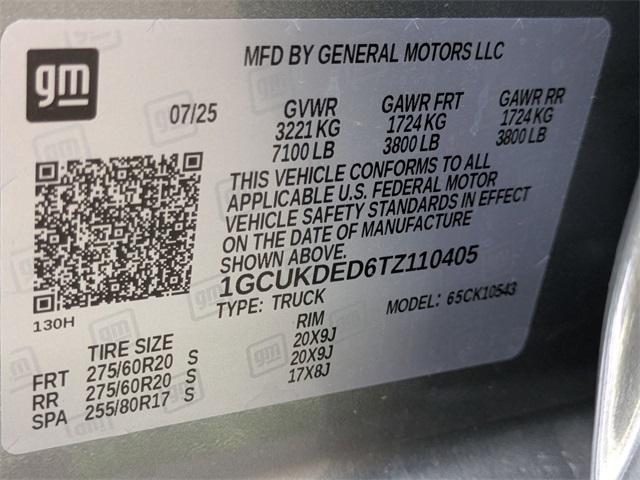 Photo of 2026 Sterling Gray Metallic Chevrolet Silverado 1500