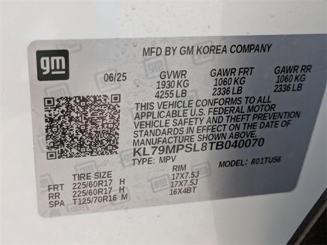 Photo of 2026 Summit White Chevrolet Trailblazer