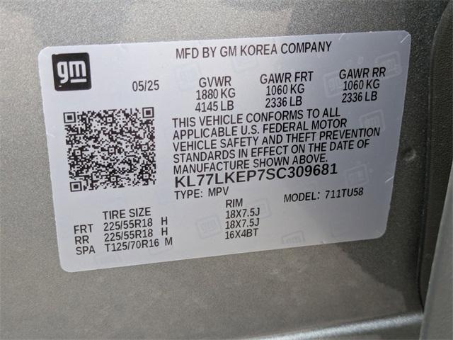 Photo of 2025 Sterling Gray Metallic Chevrolet Trax