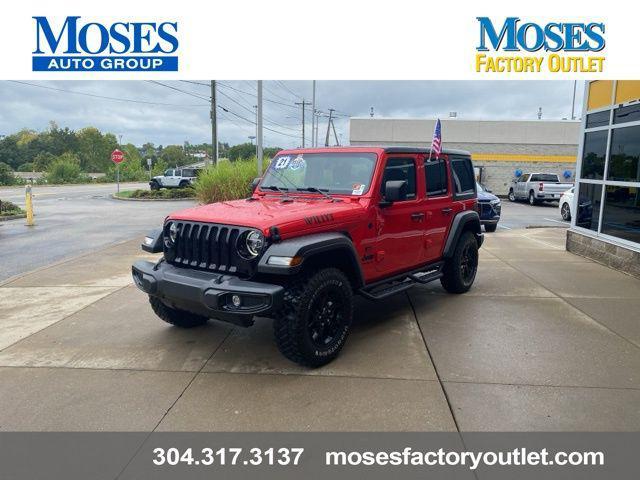 Photo of 2021 Firecracker Red Clearcoat Jeep Wrangler