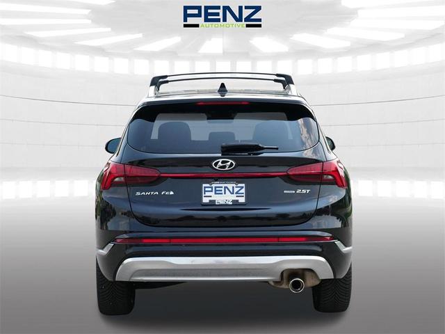 Photo of 2021 Black Hyundai SANTA FE