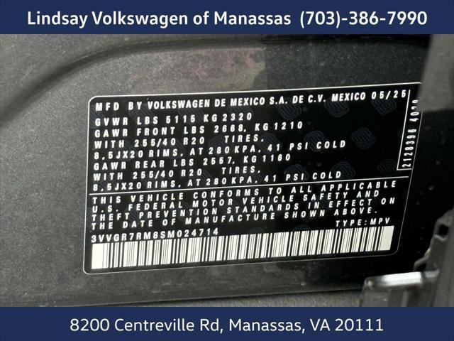 Photo of 2025 Platinum Gray Metallic Volkswagen Tiguan