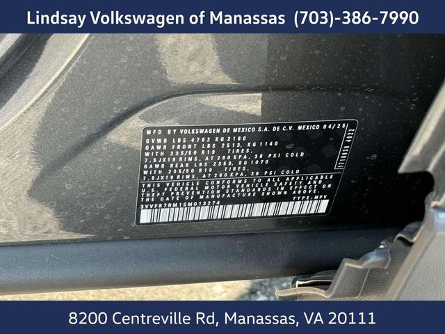Photo of 2025 Platinum Gray Metallic Volkswagen Tiguan