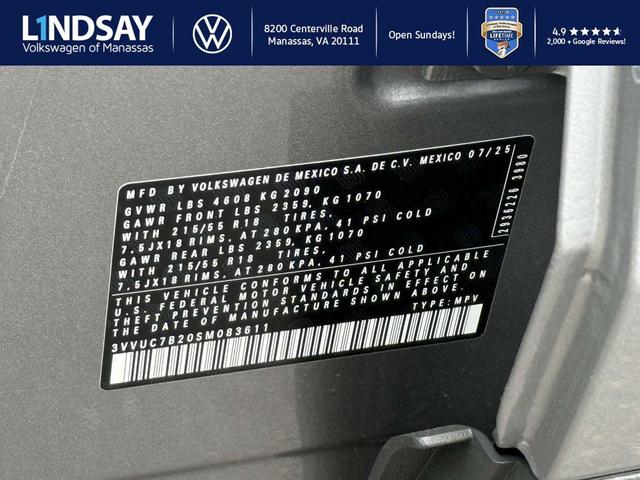 Photo of 2025 Pyrite Silver Metallic Volkswagen Taos