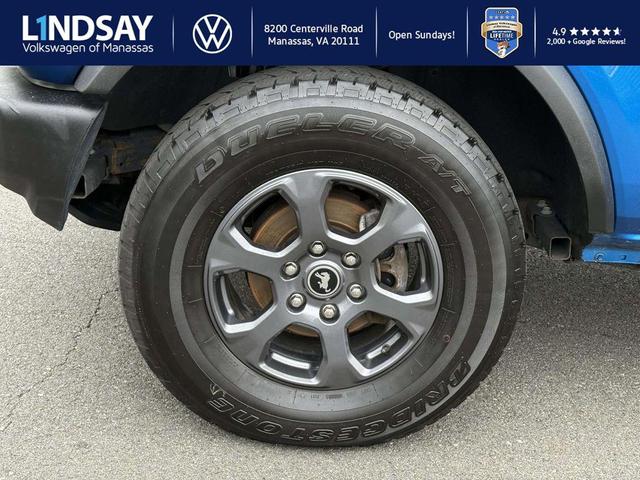 Photo of 2021 VELOCITY BLUE METALLIC Ford Bronco