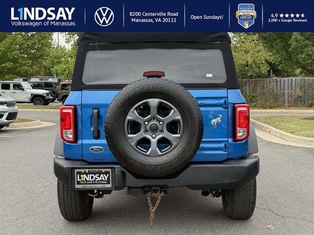 Photo of 2021 VELOCITY BLUE METALLIC Ford Bronco
