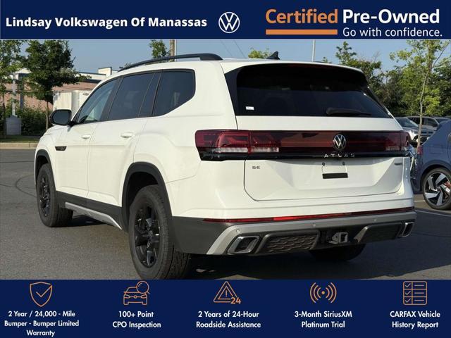 Photo of 2024 Pure White Volkswagen Atlas