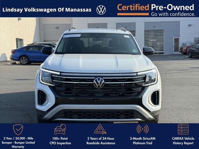 Photo of 2024 Pure White Volkswagen Atlas