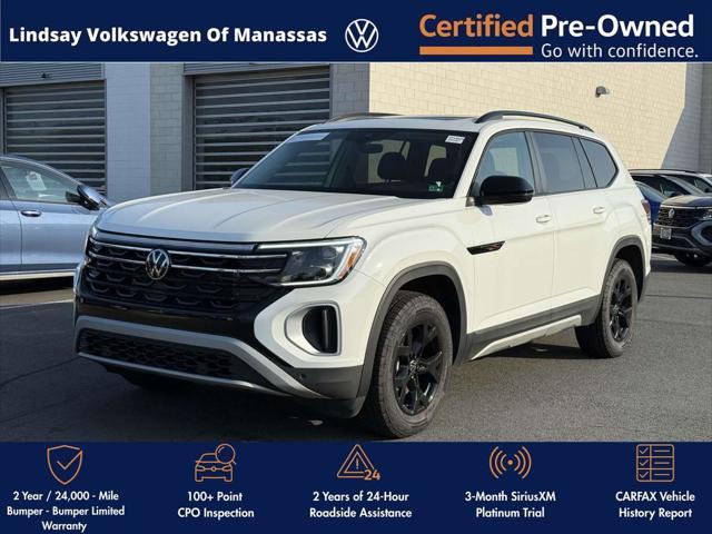 Photo of 2024 Pure White Volkswagen Atlas