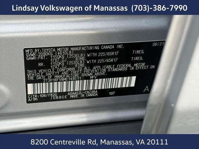 Photo of 2021 Silver Sky Metallic Toyota RAV4