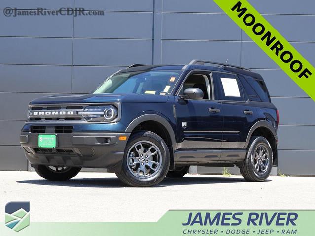 Photo of 2023 Alto Blue Metallic Tinted Clearcoat Ford Bronco Sport