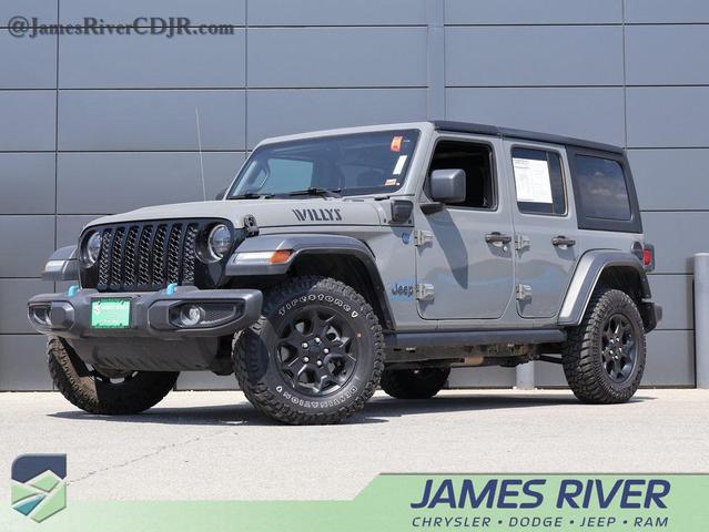 Photo of 2023 Sting-Gray Clearcoat Jeep Wrangler 4xe
