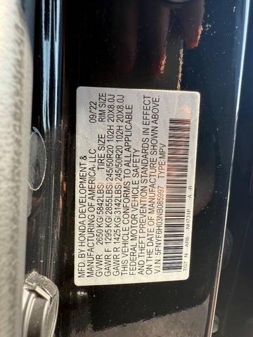 Photo of 2022 Crystal Black Pearl Honda Pilot
