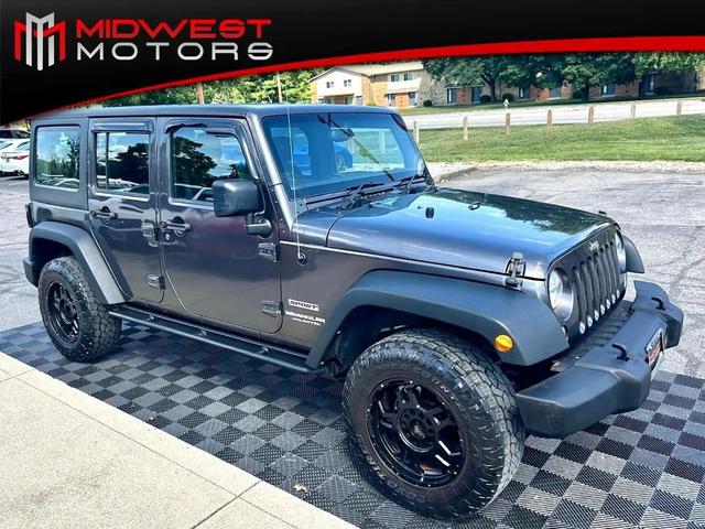 Photo of 2017 Gray Jeep Wrangler Unlimited