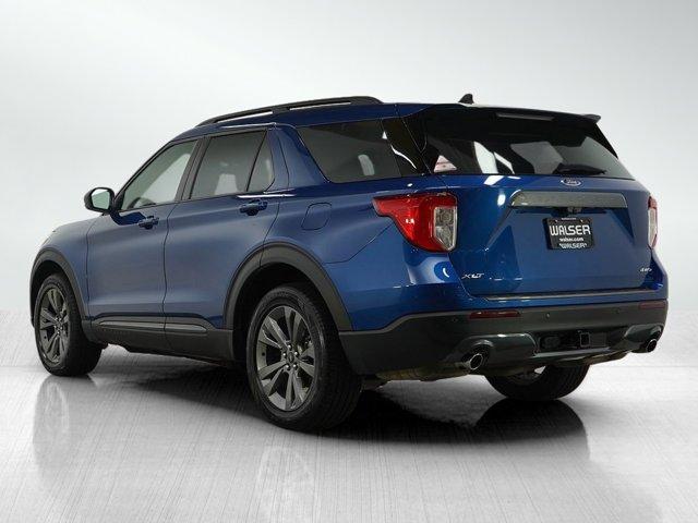 Photo of 2021 Blue Ford Explorer