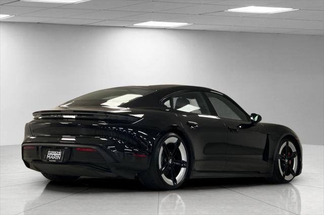 Photo of 2025 Jet Black Metallic Porsche Taycan
