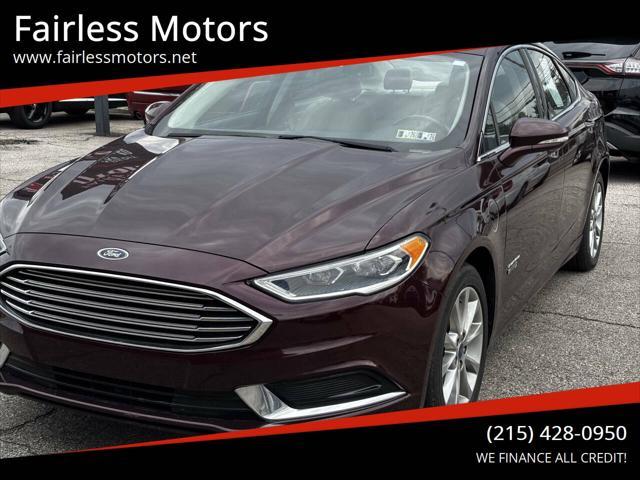 2018 Ford Fusion Energi
