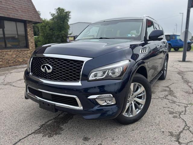 Photo of 2017 Hermosa Blue INFINITI QX80