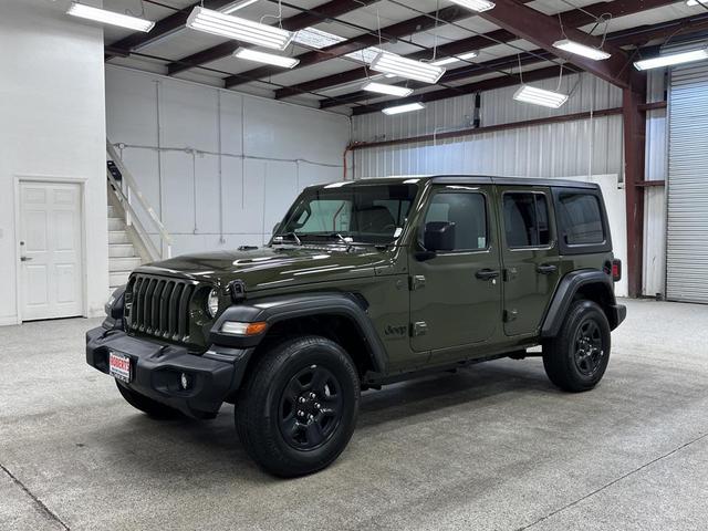 Photo of 2022 Sarge Green Clearcoat Jeep Wrangler Unlimited