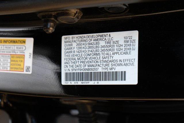 Photo of 2022 Crystal Black Pearl Honda Pilot