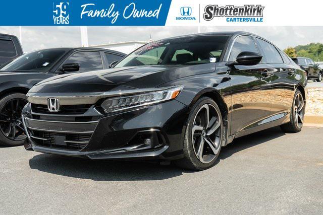 Photo of 2021 Crystal Black Pearl Honda Accord