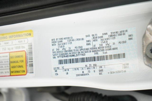 Photo of 2021 Oxford White Ford Ranger