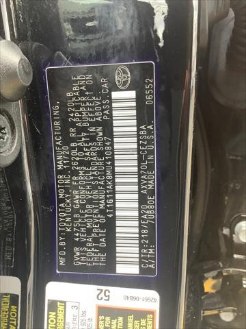 Photo of 2021 Black Toyota Camry
