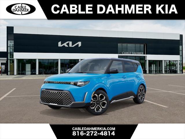 Photo of 2025 Surf Blue w/Black Roof Kia Soul