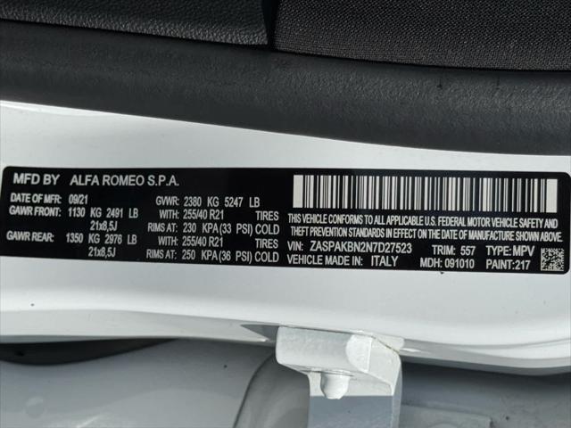 Photo of 2022 Alfa White Alfa Romeo Stelvio