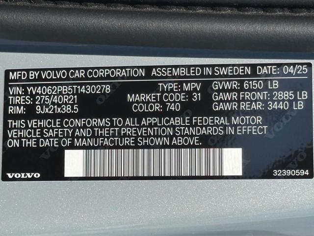 Photo of 2026 VAPUR GREY Volvo XC90
