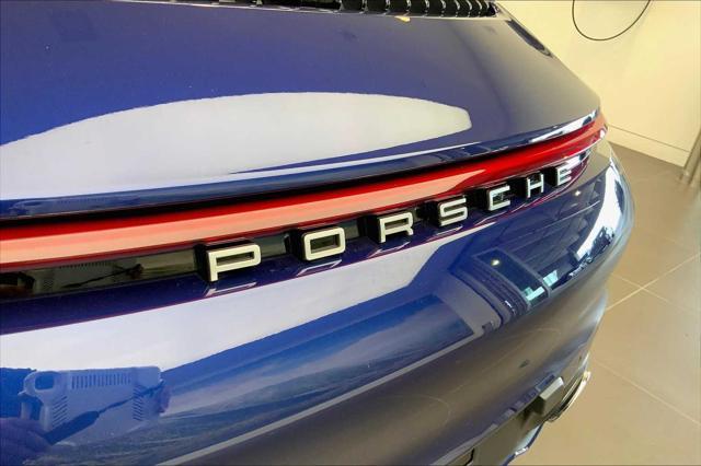 Photo of 2021 Gentian Blue Metallic Porsche 911