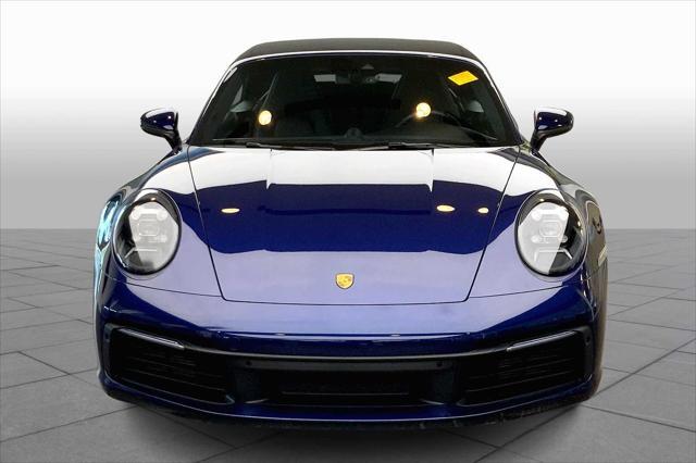 Photo of 2021 Gentian Blue Metallic Porsche 911