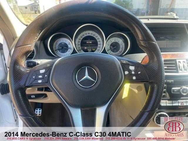 Photo of 2014 White Mercedes-Benz C-Class