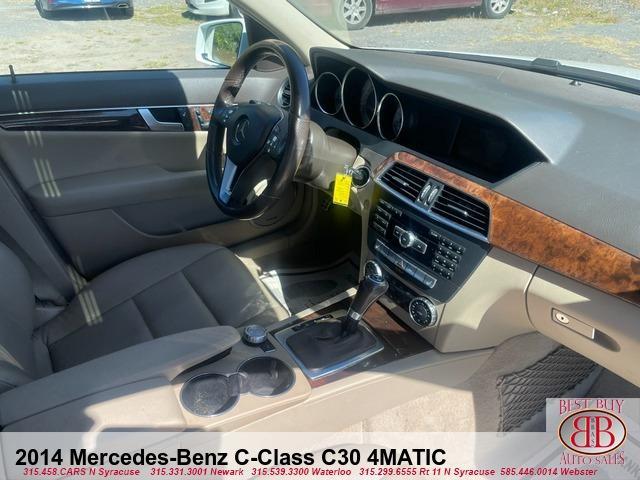 Photo of 2014 White Mercedes-Benz C-Class
