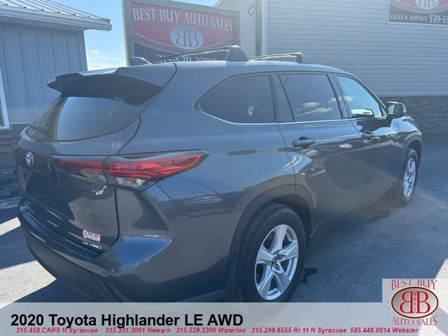 Photo of 2020 Gray Toyota Highlander