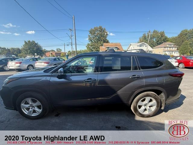 Photo of 2020 Gray Toyota Highlander