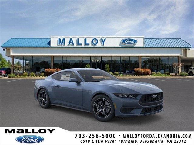 Photo of 2025 Vapor Blue Metallic Ford Mustang