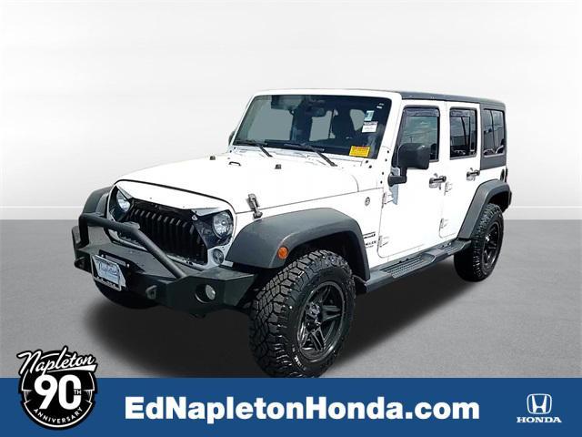 Photo of 2017 Bright White Clearcoat Jeep Wrangler Unlimited