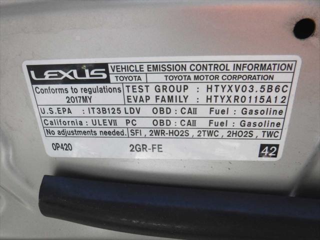 Photo of 2017 Satin Cashmere Metallic Lexus ES 350