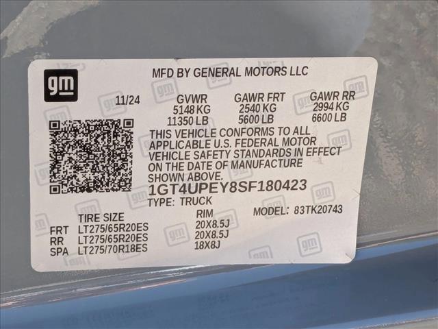 Photo of 2025 Thunderstorm Gray GMC Sierra 2500