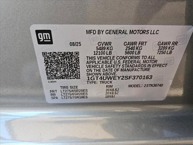 Photo of 2025 Sterling Metallic GMC Sierra 3500