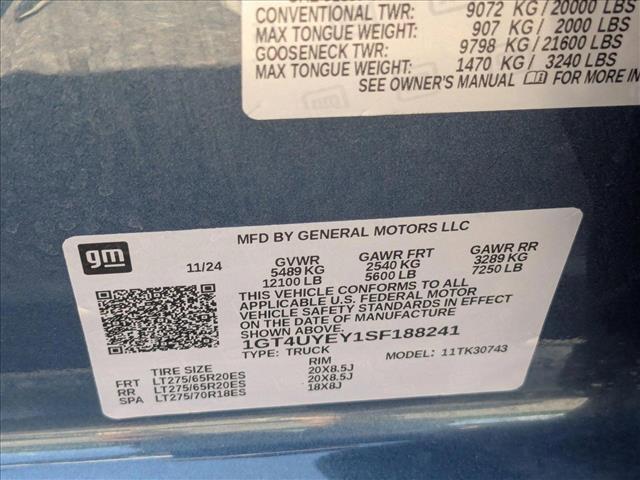 Photo of 2025 Downpour Metallic GMC Sierra 3500