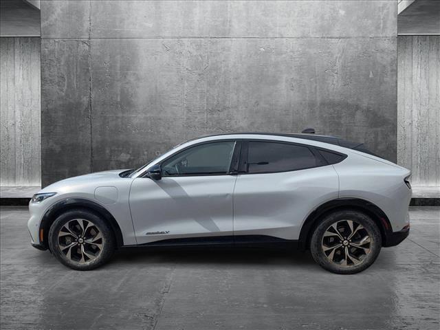 Photo of 2021 Space White Metallic Ford Mustang Mach-E